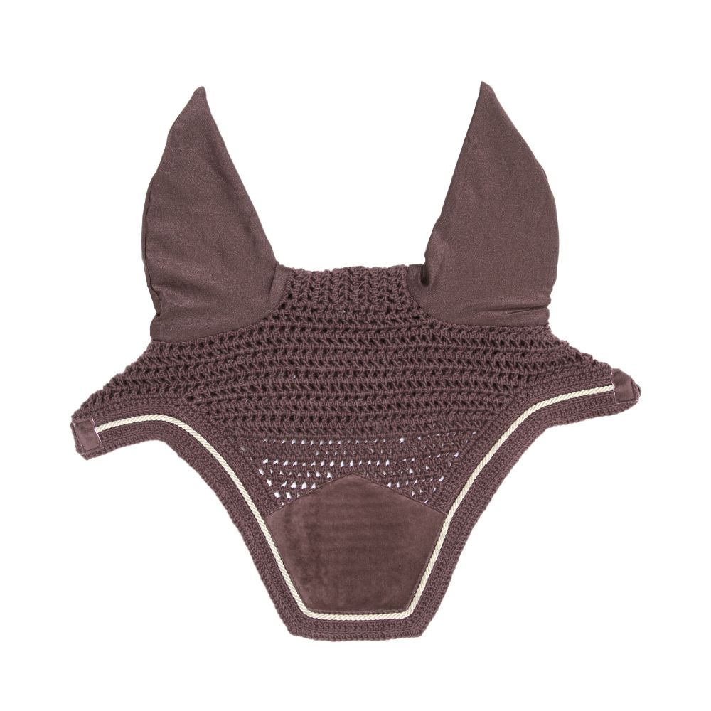 KENTUCKY® HORSEWEAR Fliegenhaube Wellington Velvet, hellviolett