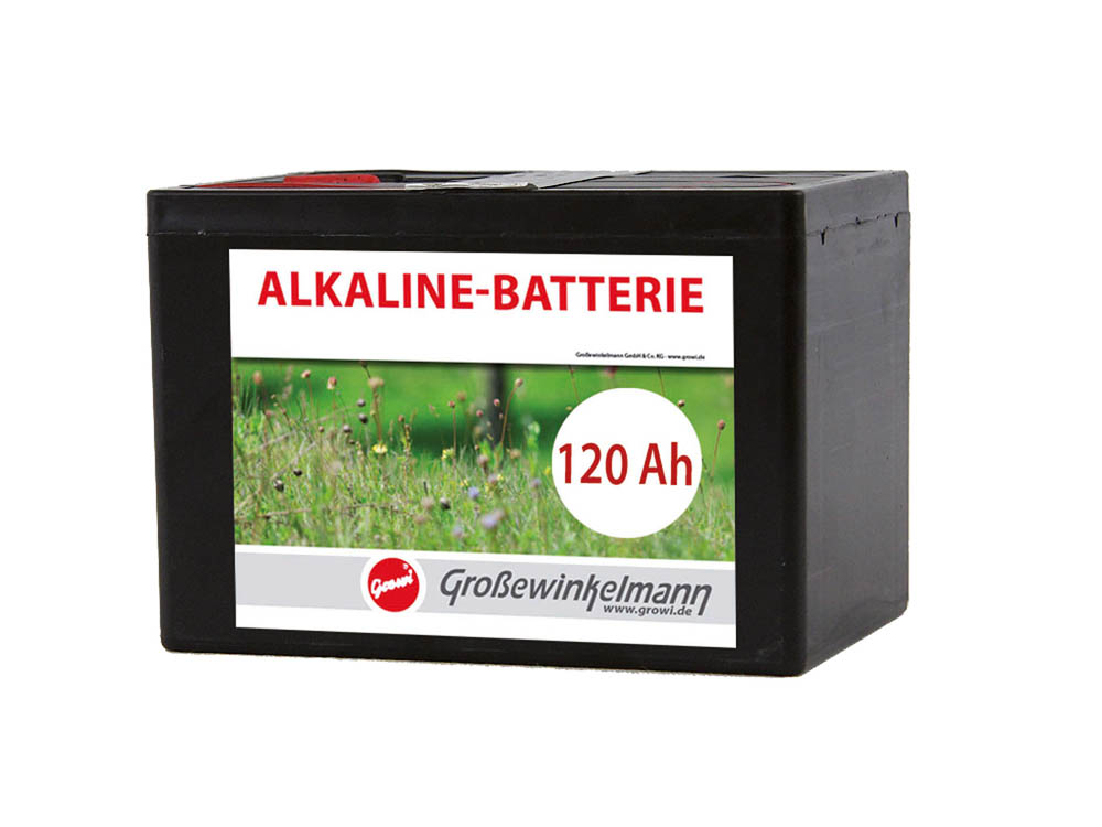 Alkaline-Batterie 120 Ah