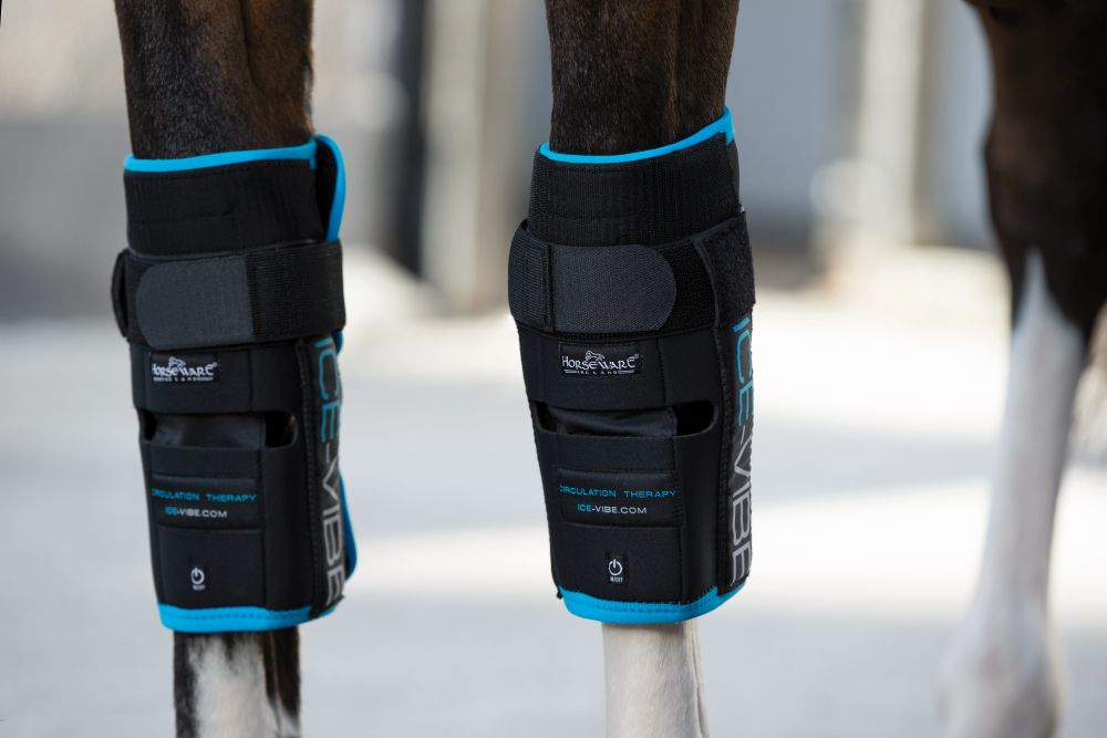 HORSEWARE® Ice-Vibe® Knee Wrap (Karpalgelenk)