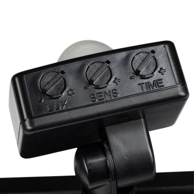 SHADA Flutlicht mit Sensor-LED - 30W 5400lm 4000K - Lumileds LED - schwarz