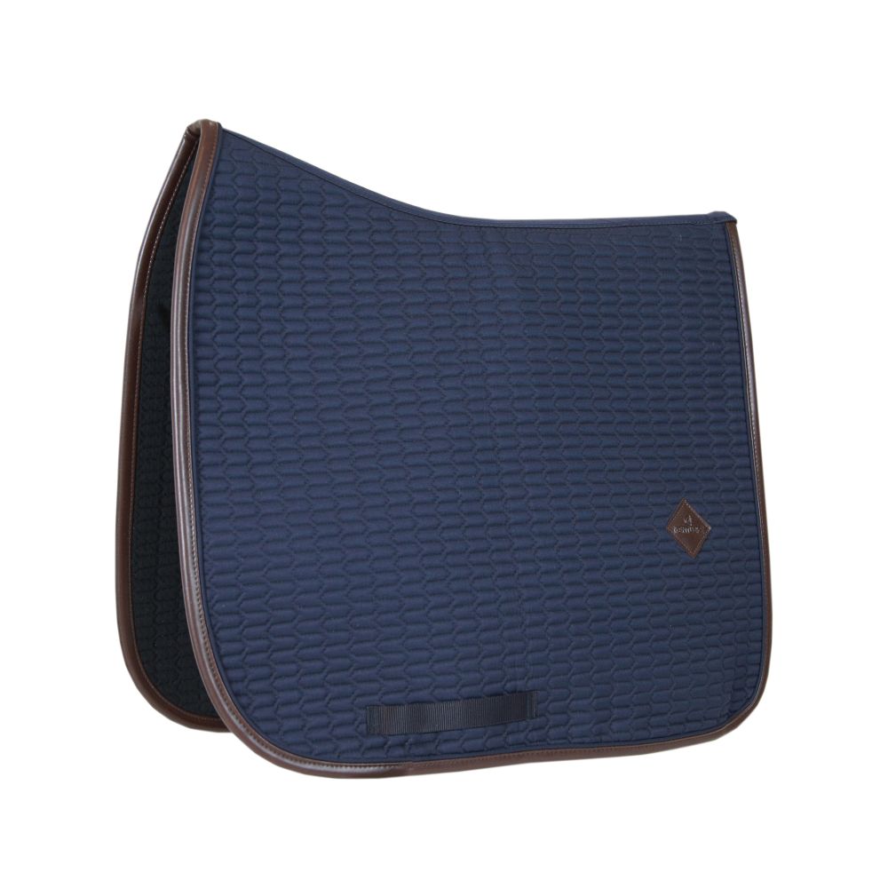 KENTUCKY® HORSEWEAR Schabracke Color Edition Leder Dressur, marine
