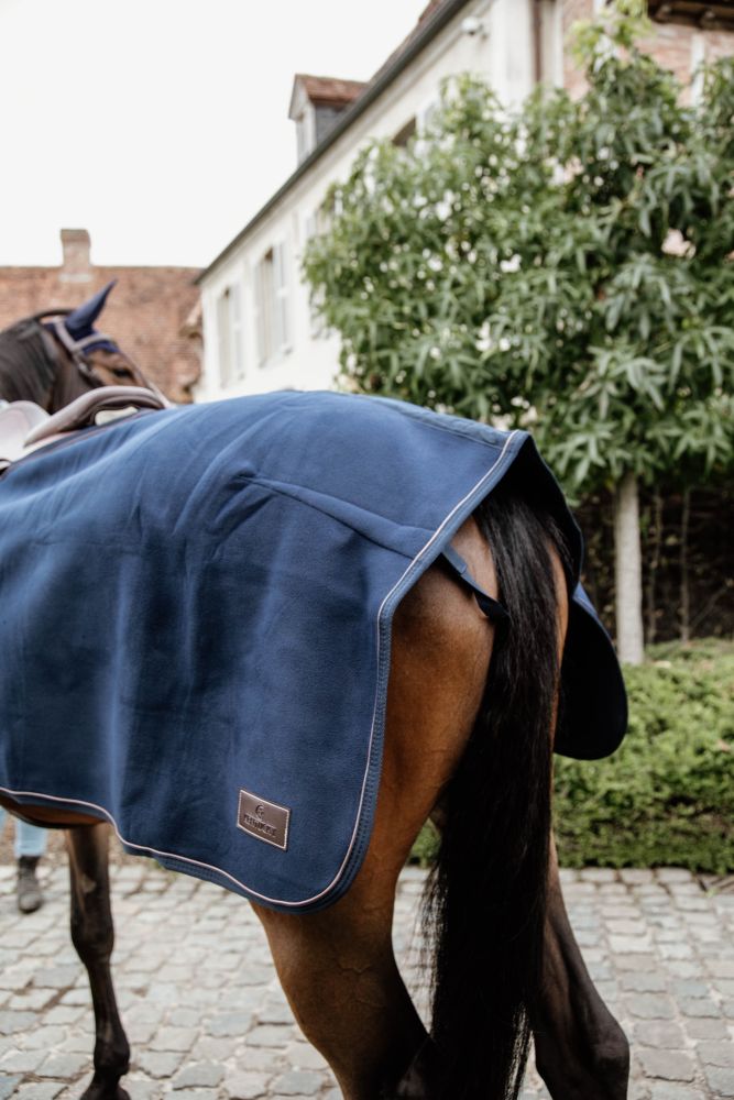 KENTUCKY® HORSEWEAR Ausreitdecke Heavy Fleece, marine