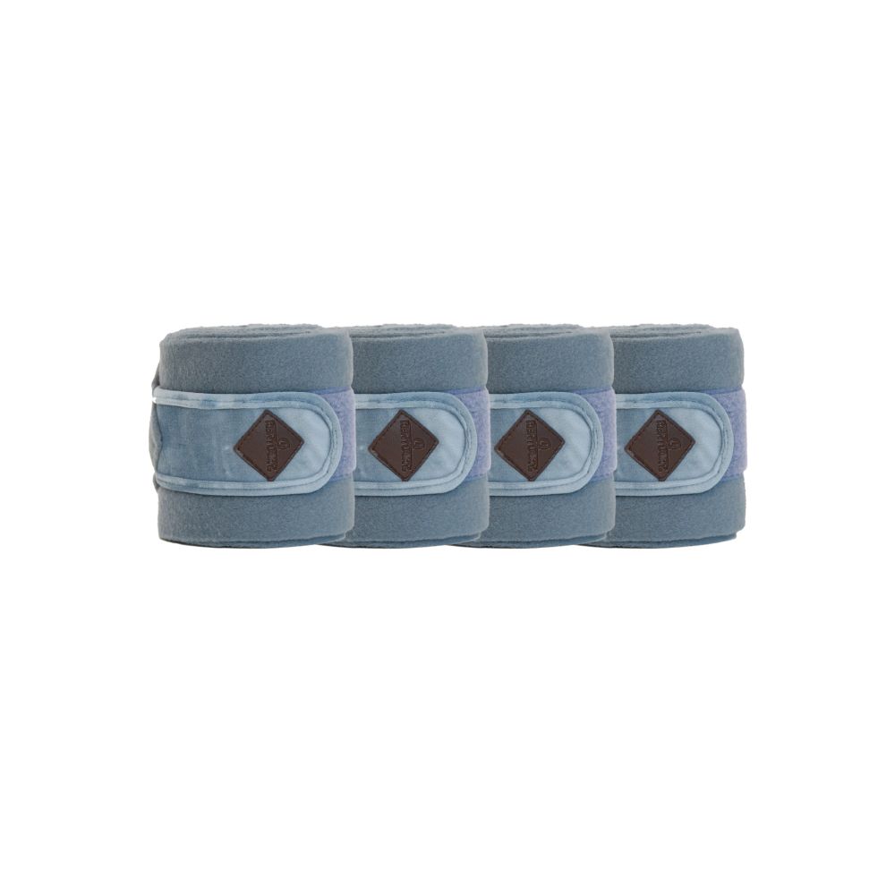 KENTUCKY® HORSEWEAR Fleecebandagen Velvet, 4er-Set, hellblau