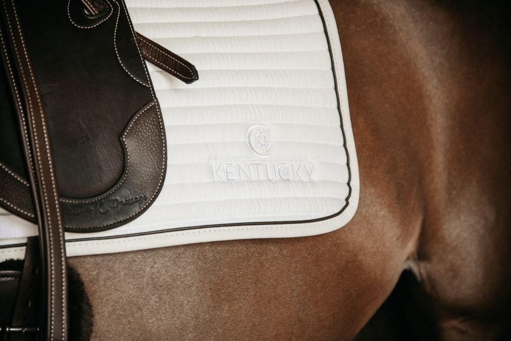 KENTUCKY® HORSEWEAR Skin Friendly Schabracke Dressur, weiß