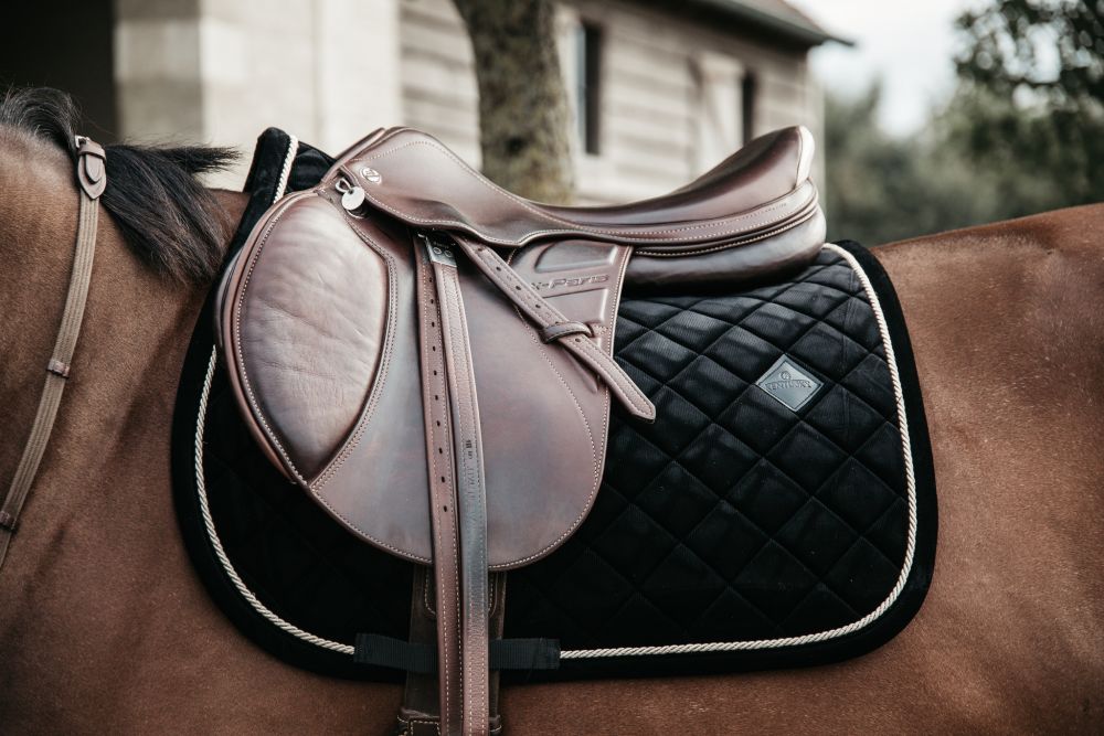 KENTUCKY® HORSEWEAR Schabracke Cord Springen, schwarz