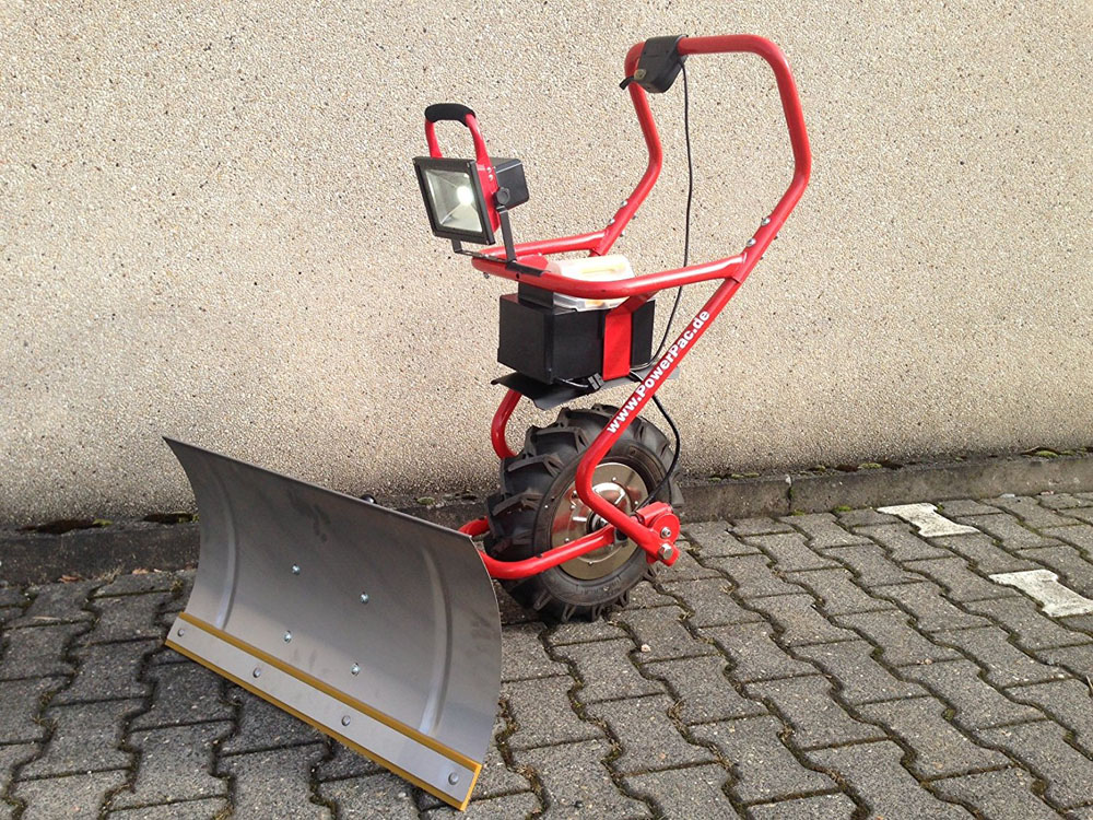POWERPAC Akku Schneeräumer