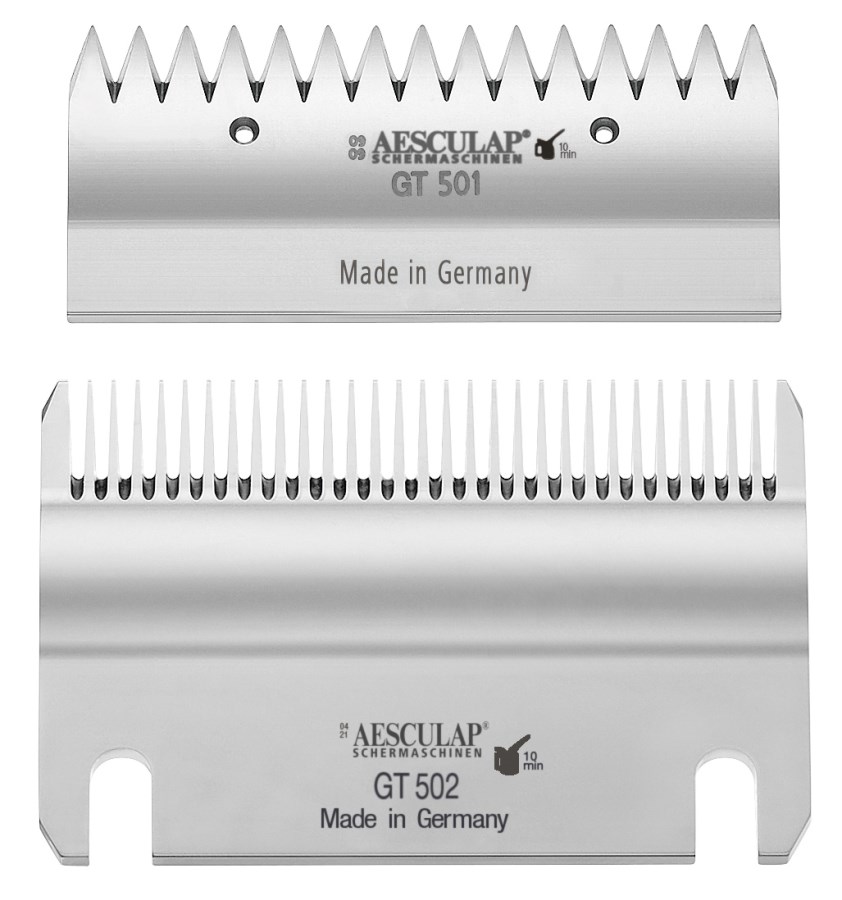 AESCULAP® Schermesser-Set für Rinder und Pferde Econom, Standard 3 mm 