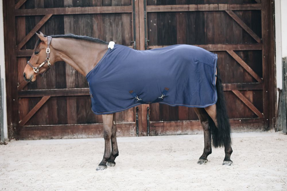 KENTUCKY® HORSEWEAR Abschwitzdecke Fleece, marine
