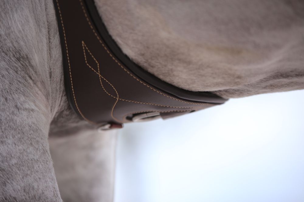 KENTUCKY® HORSEWEAR Gurt Anatomic, braun 