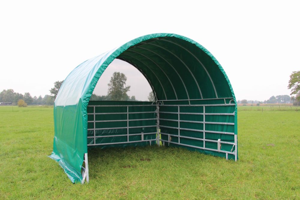 GROWI® Rundbogen-Weidezelt (Dach) ohne Panels