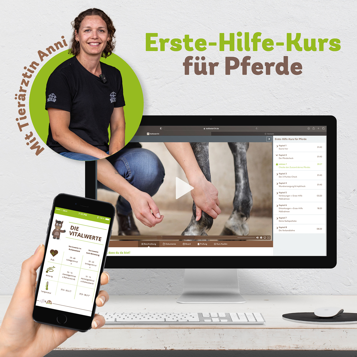 Erste Hilfe Kurs für Pferde