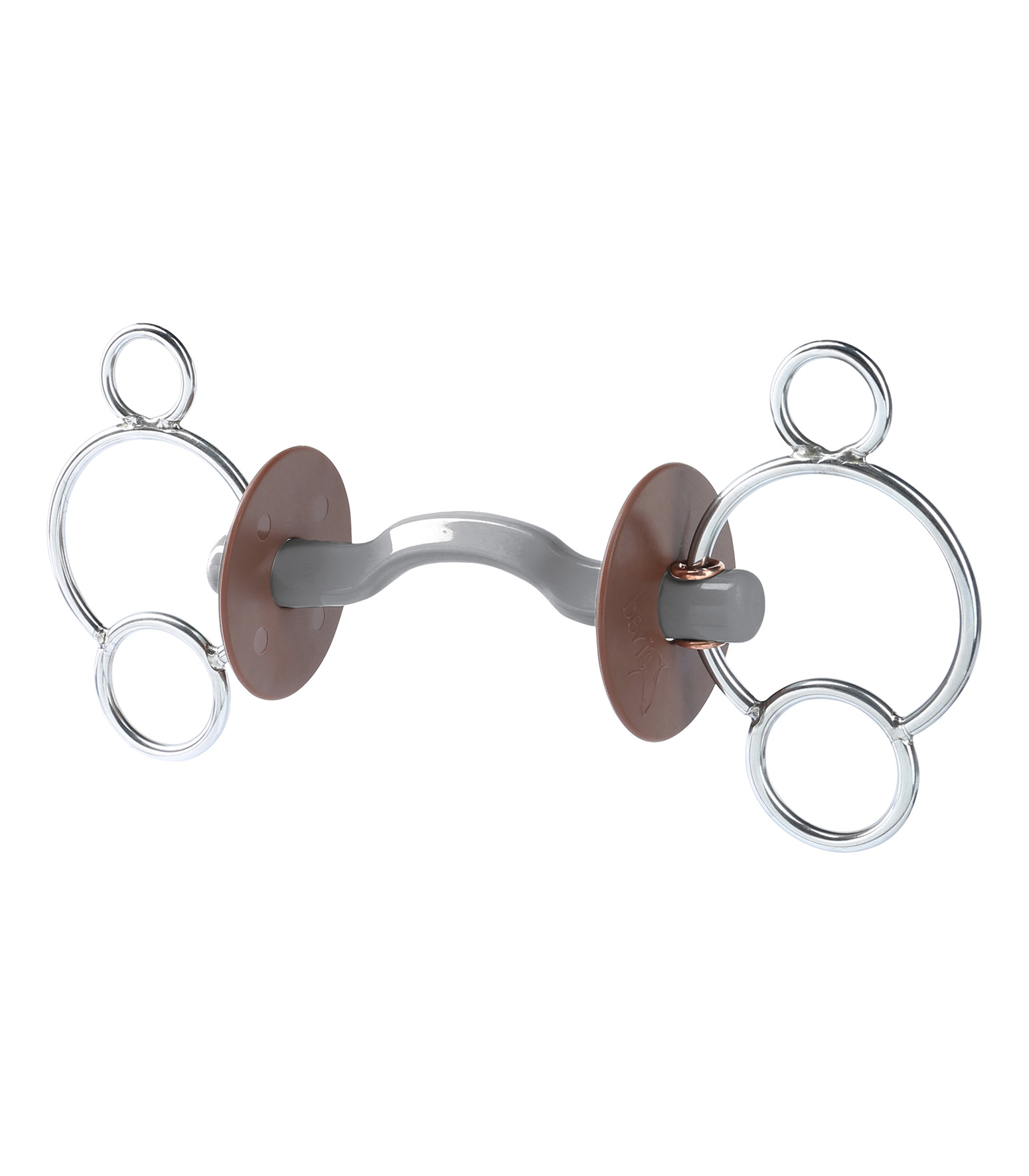 BERIS 3-Ring Gebiss mit KONNEX Zungenbogen, soft