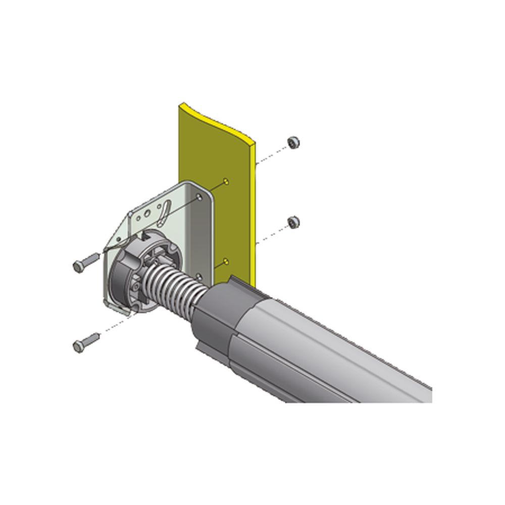 PATURA Elektro-Rolltor PLUS mit Führungsschiene, Breite: 4,00 m 