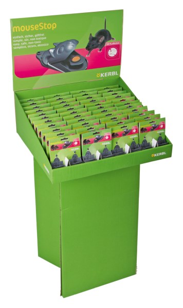 KERBL Mausefalle mouseStop 2 Stk., Stand-Display