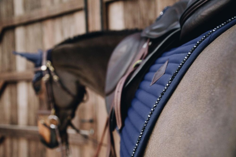KENTUCKY® HORSEWEAR Schabracke Pearls Dressur, marine