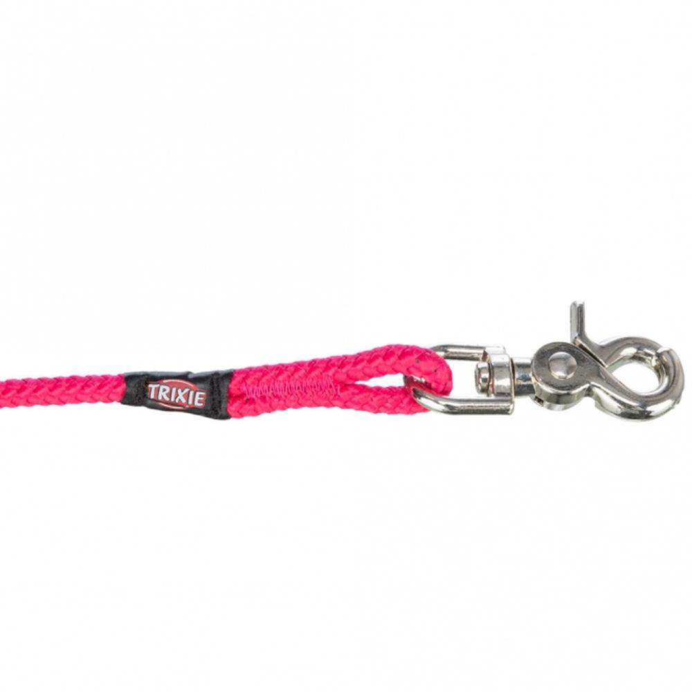 TRIXIE Schleppleine aus Segeltau mit Trigger Snap Hook, rund