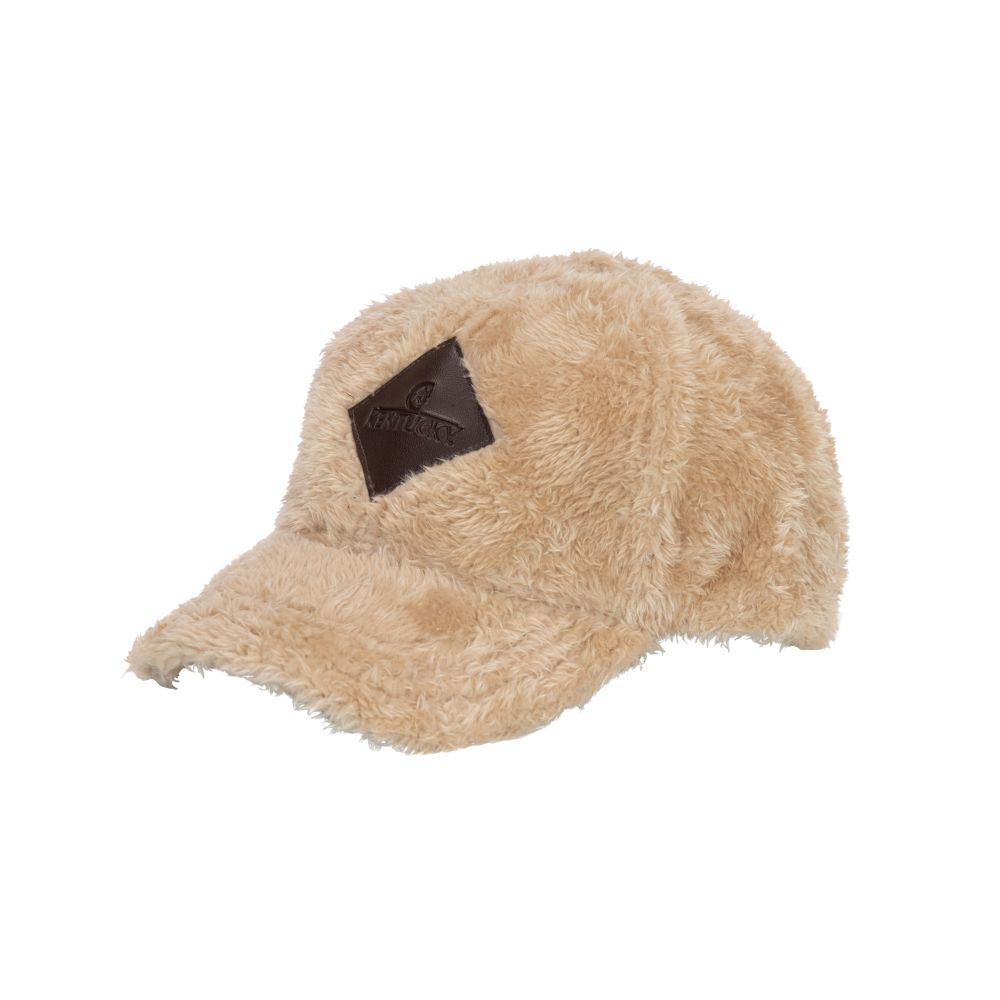 KENTUCKY® HORSEWEAR Basball Cap Teddy Fleece, beige