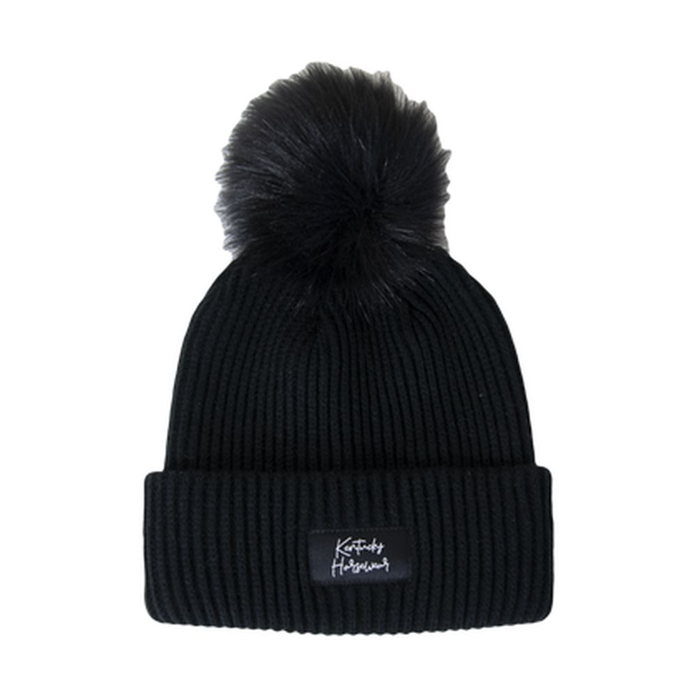 KENTUCKY® HORSEWEAR Mütze Bommel, schwarz