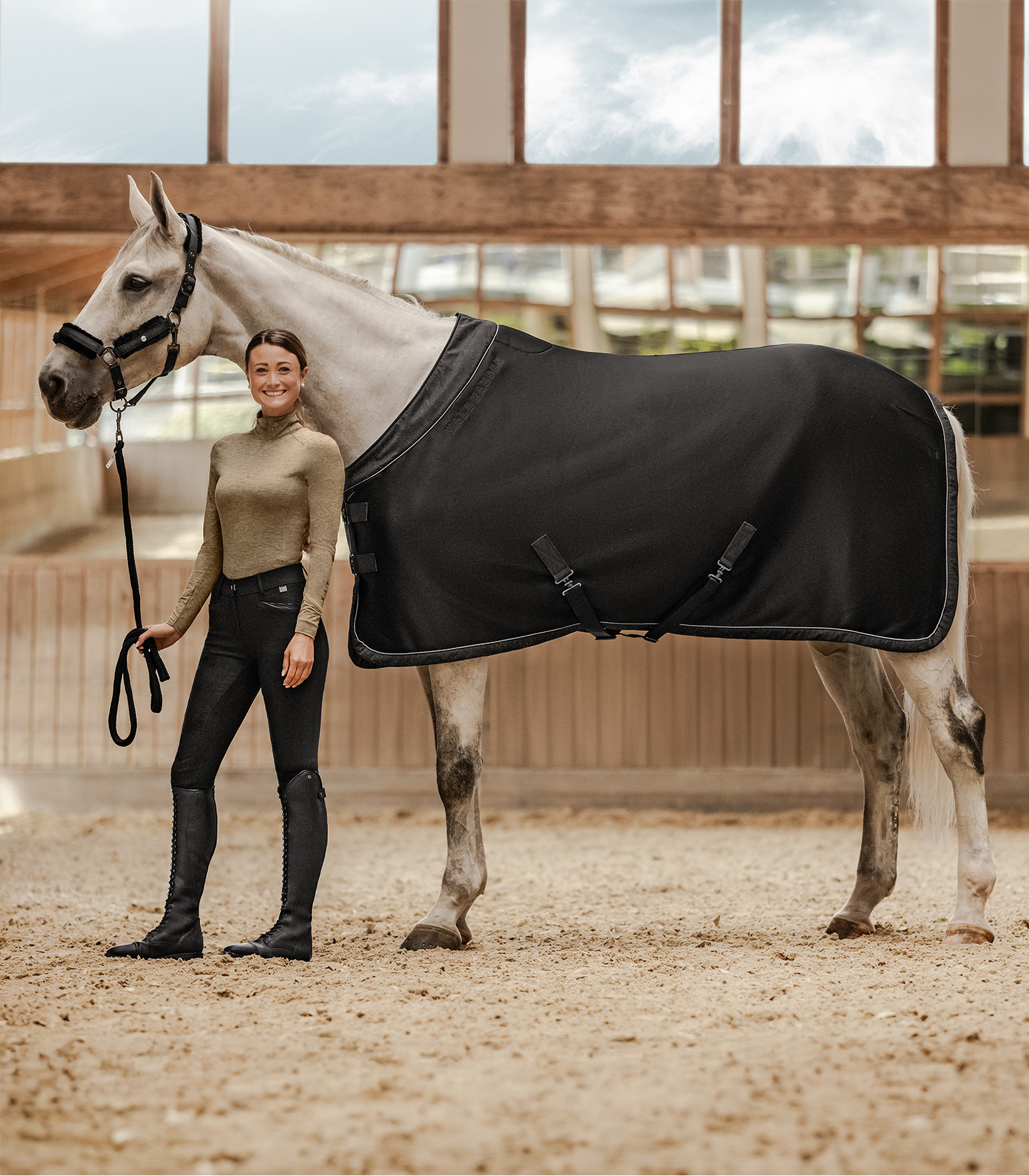 WALDHAUSEN Jerseyabschwitzdecke Phoenix, 125 cm