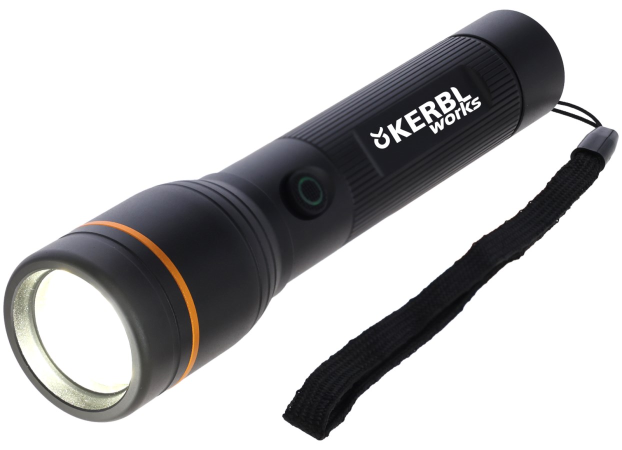 KERBL LED-Akkutaschenlampe ProFire 1800