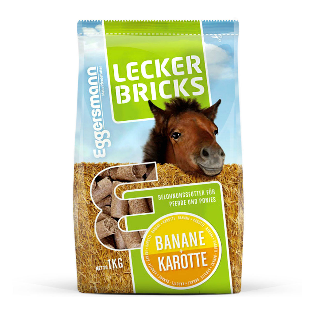EGGERSMANN LECKER BRICKS BANANE + KAROTTE