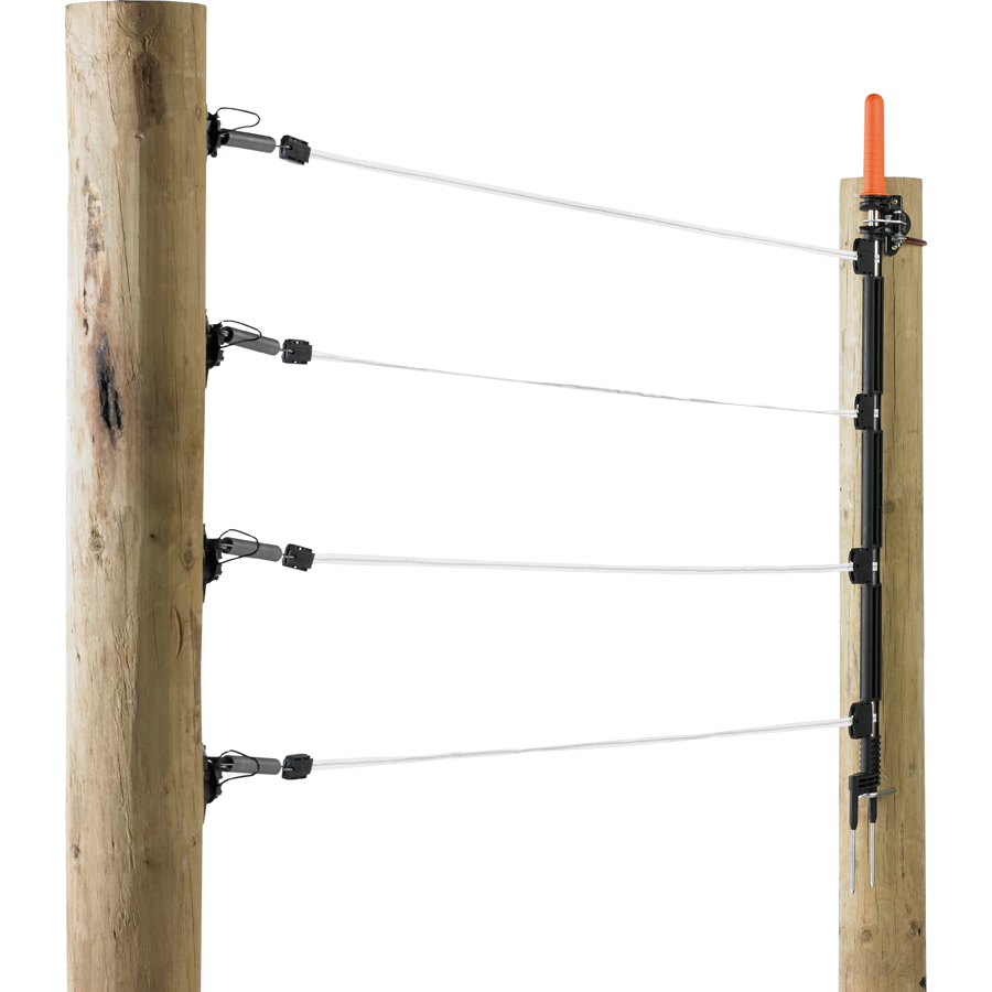 GALLAGHER mehrdrähtiges Torset, Breitband 12,5 mm, weiß 