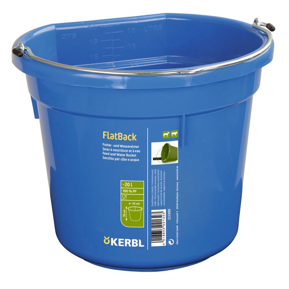 Futter- und Wassereimer FlatBack