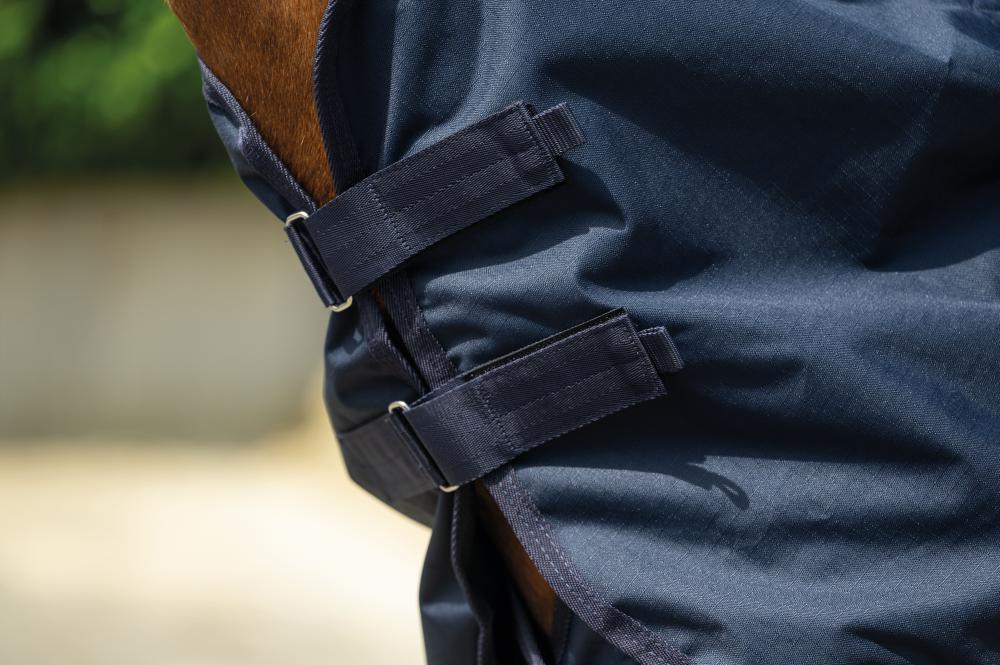 HKM Weidedecke Kombi 2 mit Clip in System & Liner, dunkelblau