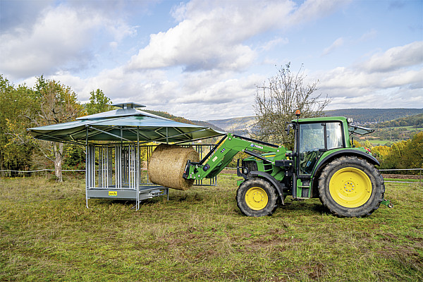 PATURA Klima-Dach für Profi-Viereckraufe