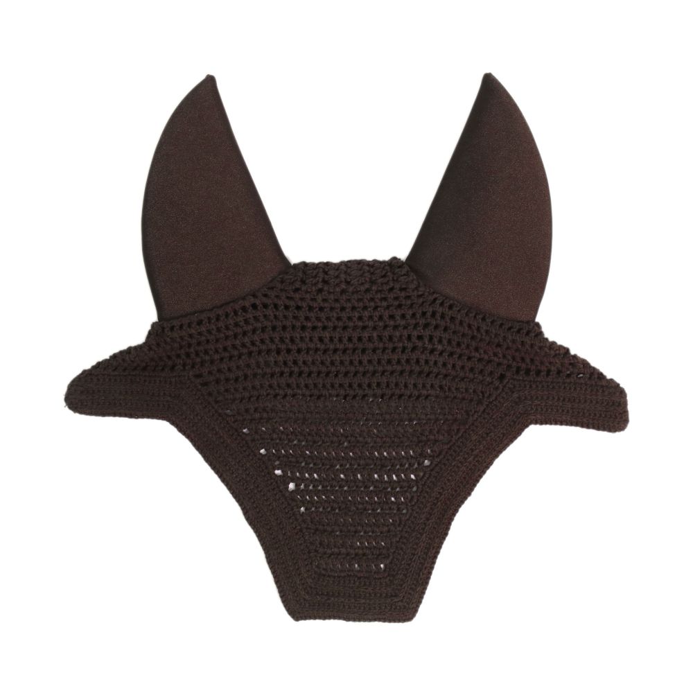 KENTUCKY® HORSEWEAR Fliegenhaube Wellington Soundless, braun