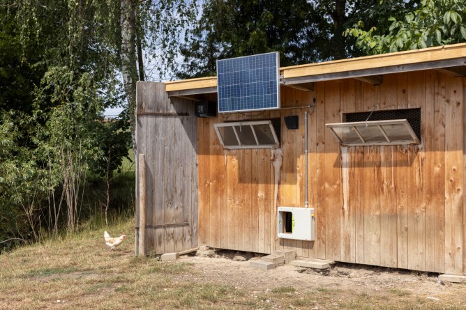 KERBL Solar-Set, 100 W für SmartCoop System und für IPCam 360 SIM-FHD