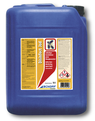 SCHOPF HYGIENE Disinfect Jod