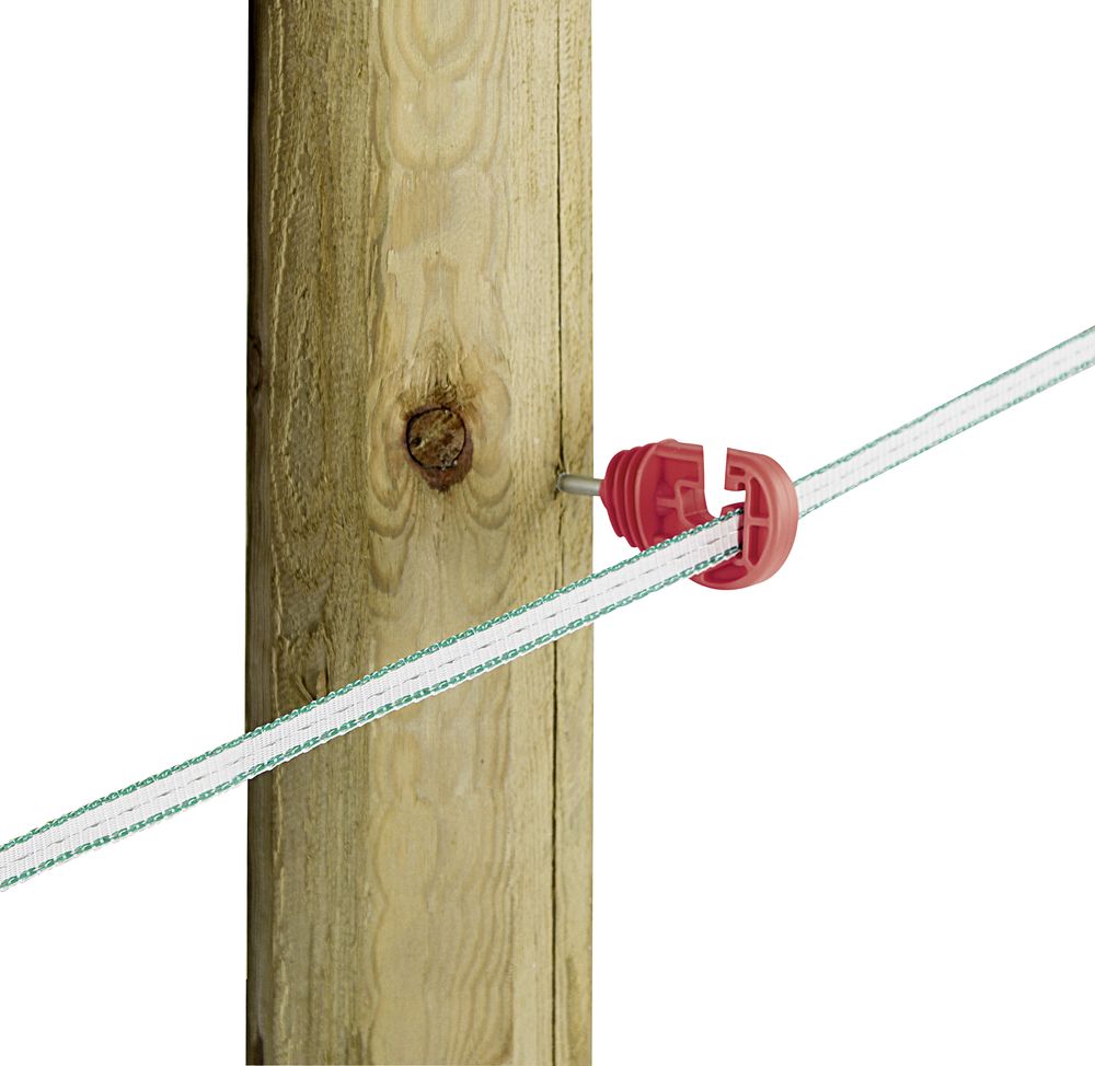 AKO Premium Kombiisolator mit kurzer Stütze (rot)