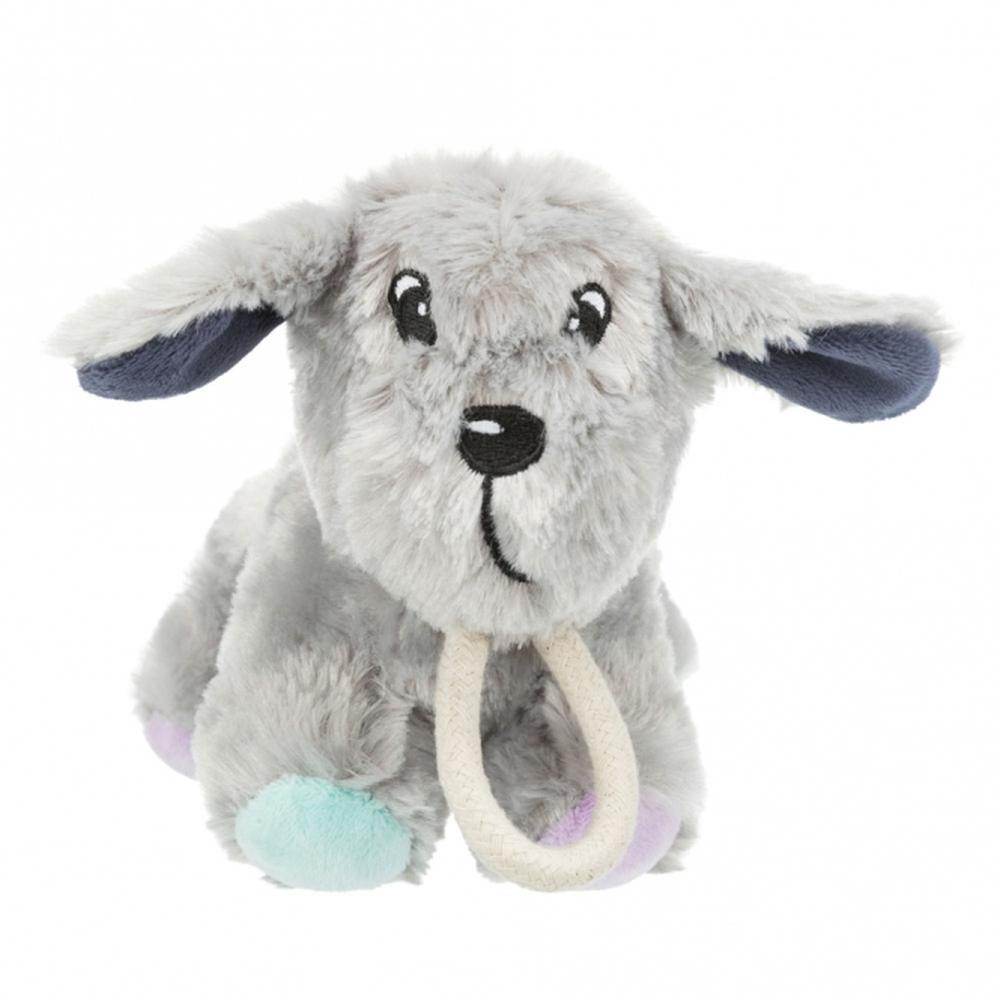 TRIXIE Junior Plüschhund mit Tau