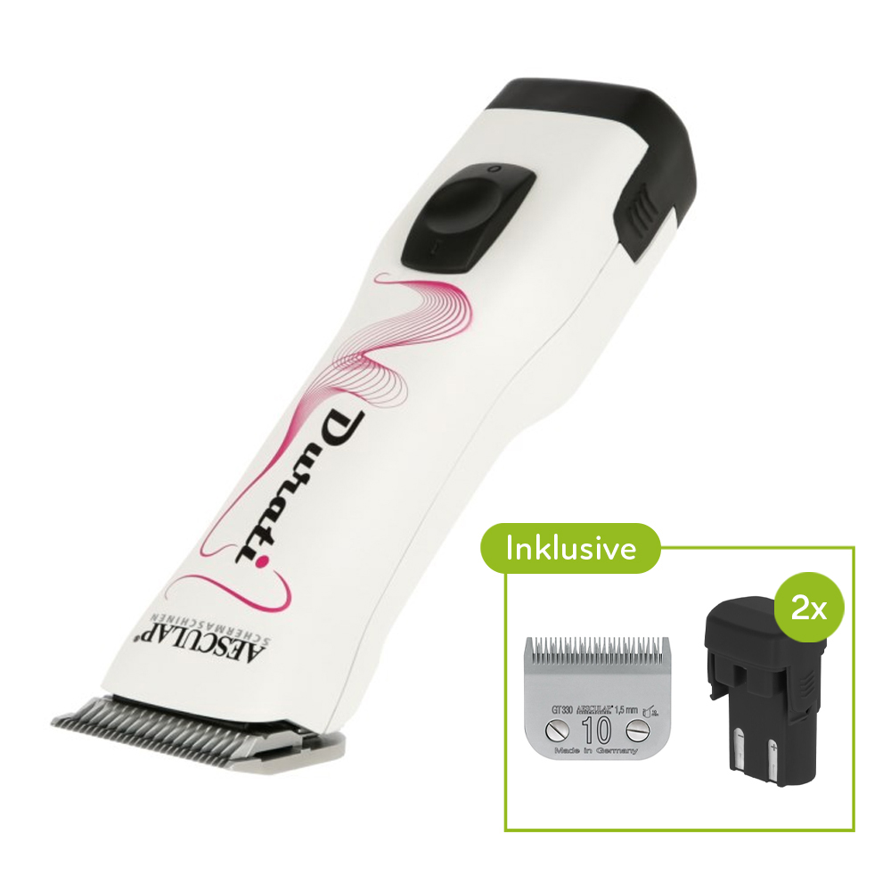 AESCULAP Akkuschermaschine Durati ProWhite mit Scherkopf GT330