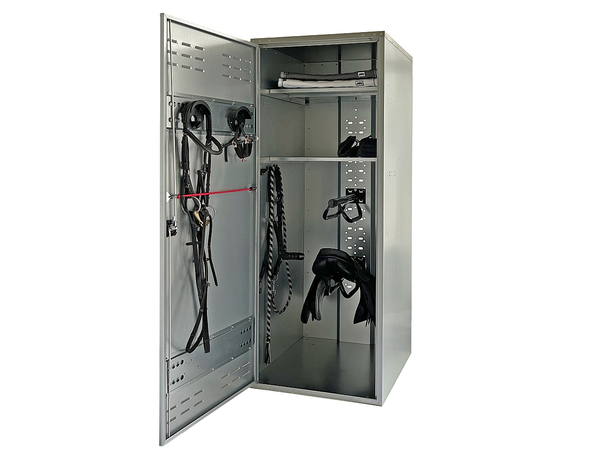 GROWI® Sattelschrank mit Zylinderschloss, 75 cm breit 