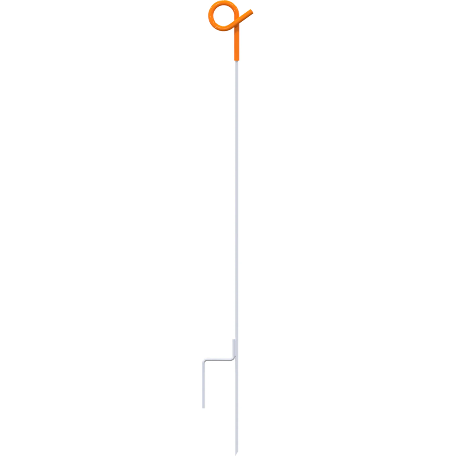 GALLAGHER Federstahlpfahl Pigtail, orange (10 Stück)