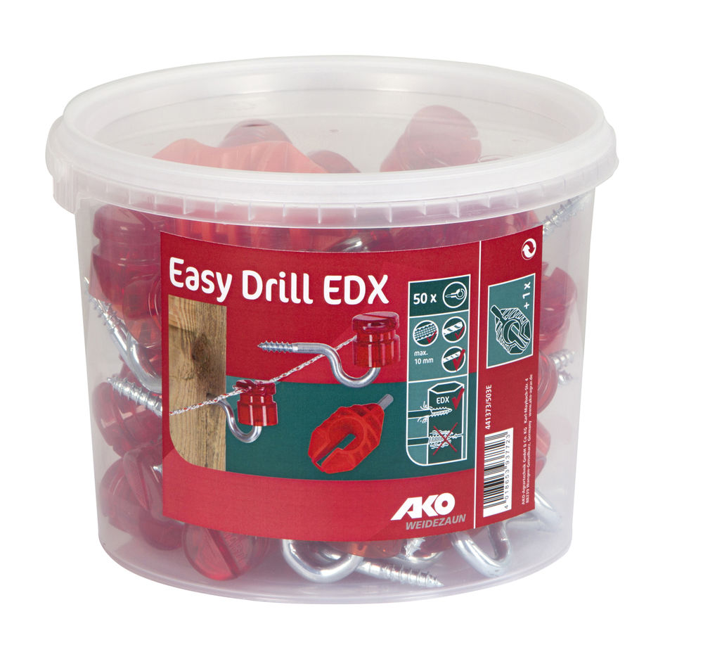 AKO Easy Drill EDX - Premium Schlitzisolator im Eimer inkl. Einschraubhilfe