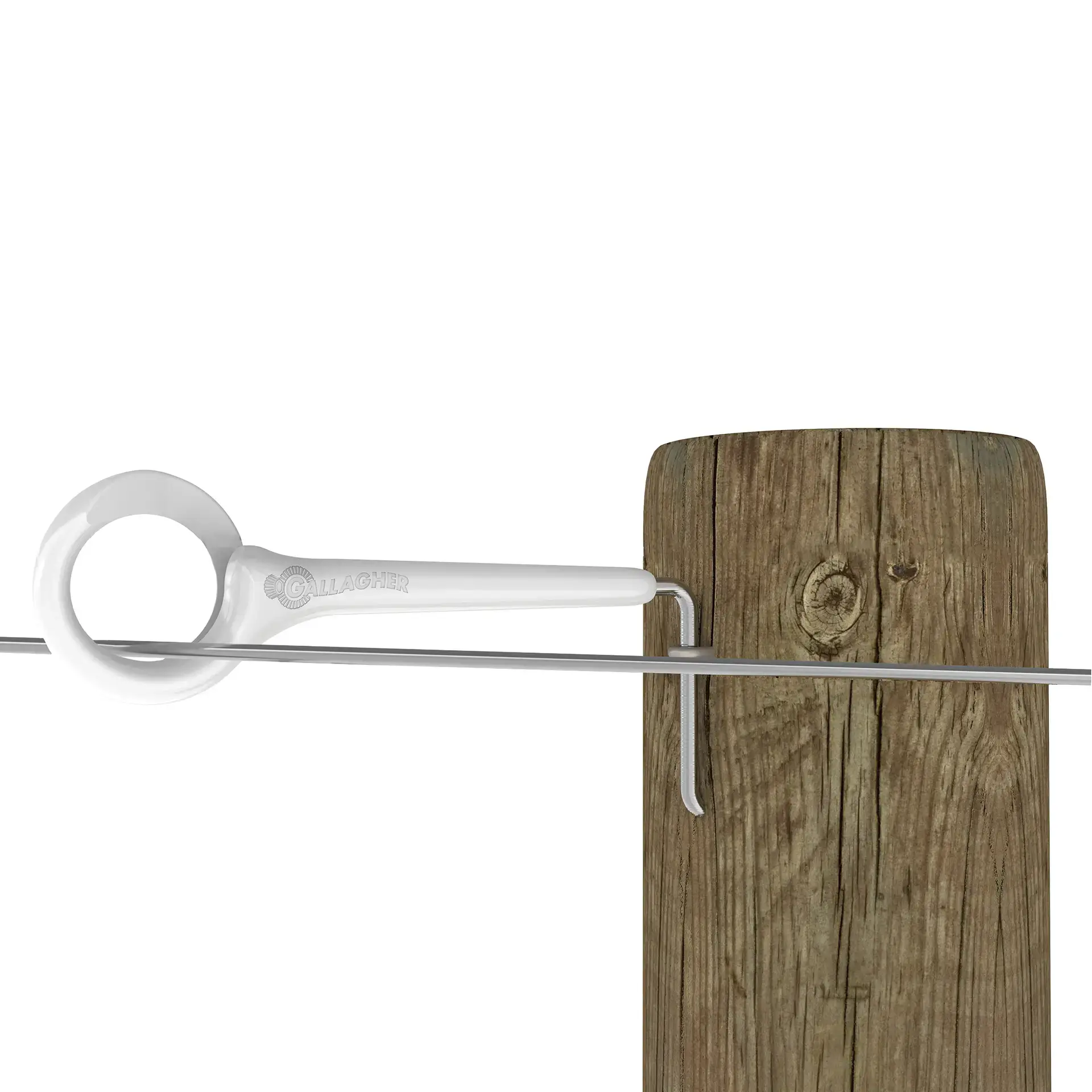 GALLAGHER Distanz-Isolator Ringtop, weiß