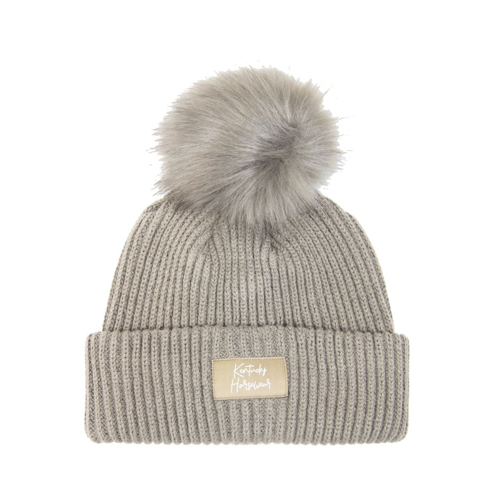 KENTUCKY® HORSEWEAR Mütze Bommel, beige