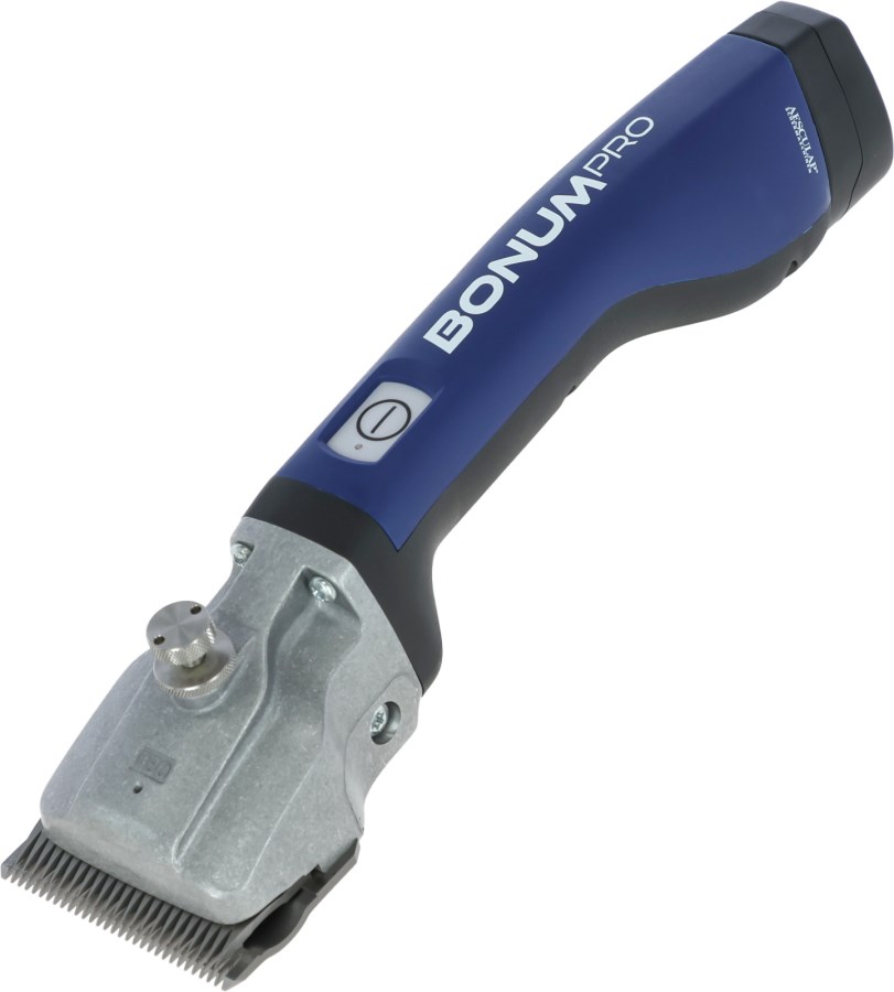 AESCULAP® Akkuschermaschine Bonum Pro Pferde-Feinschur, blau
