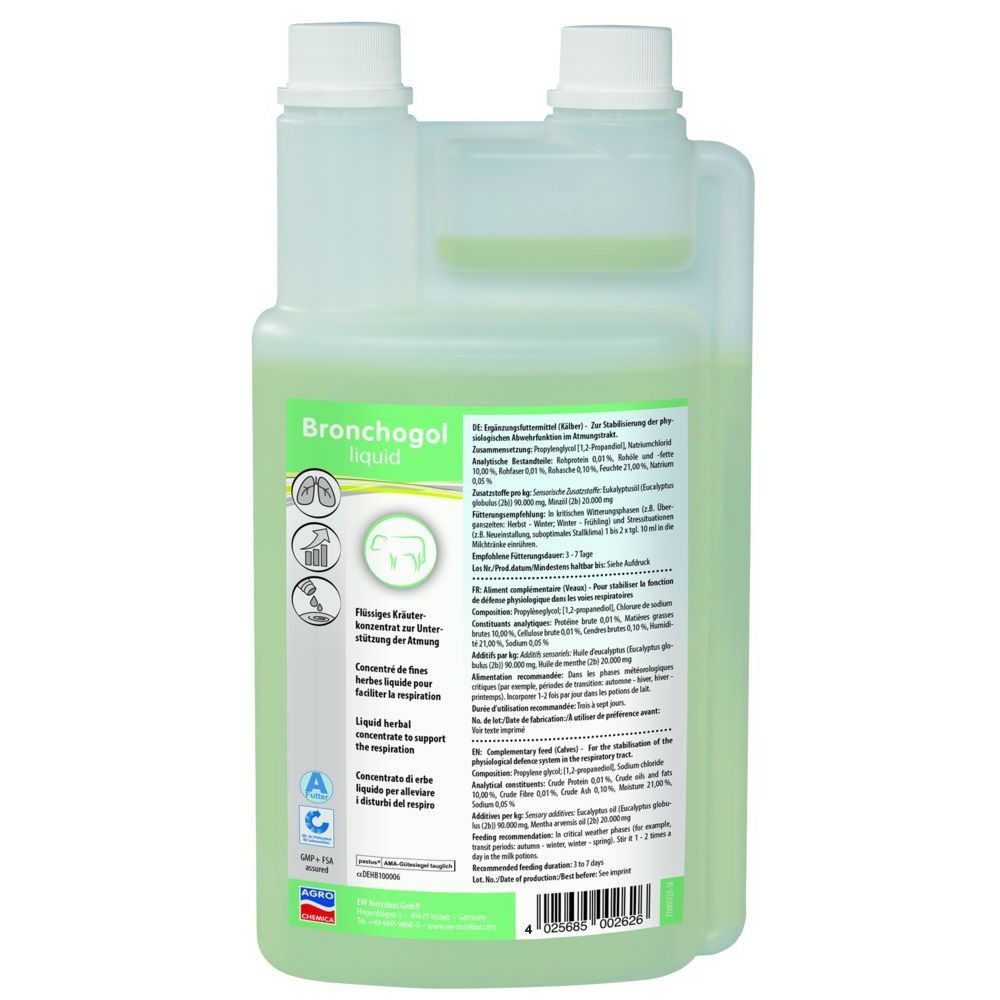 Bronchogol Liquid - Flüssiges Kräuterkonzentrat zur Unterstützung der Atmung