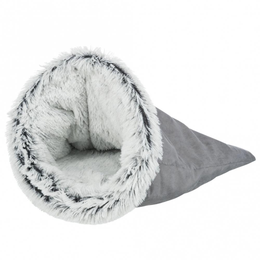 TRIXIE Kuschelsack Harvey, grau/weiß-schwarz
