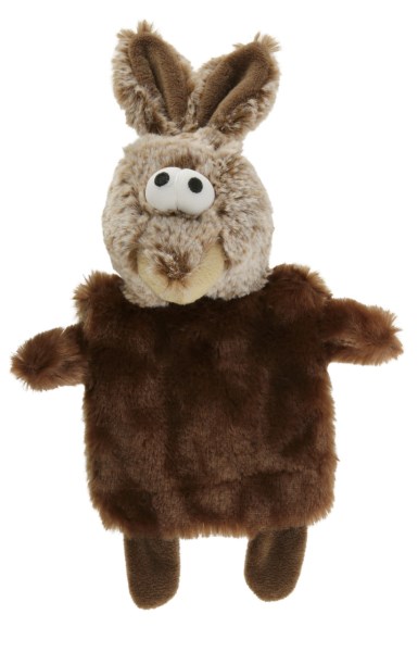 KERBL Snackdummy Hase aus Plüsch, 25x15 cm