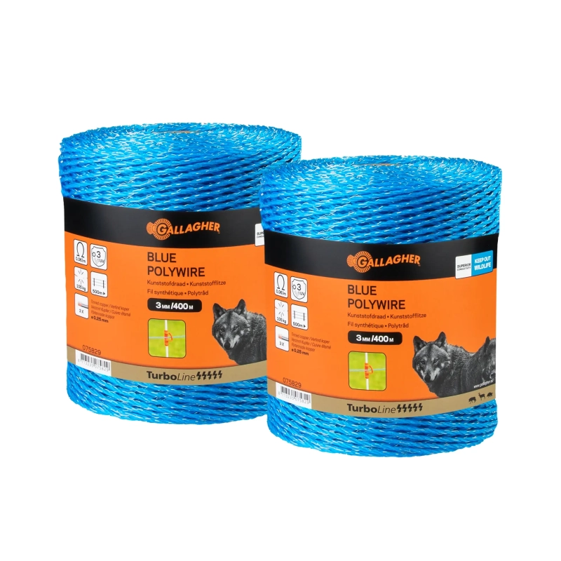 GALLAGHER Duopack Litze Blau, 2 x 400 m