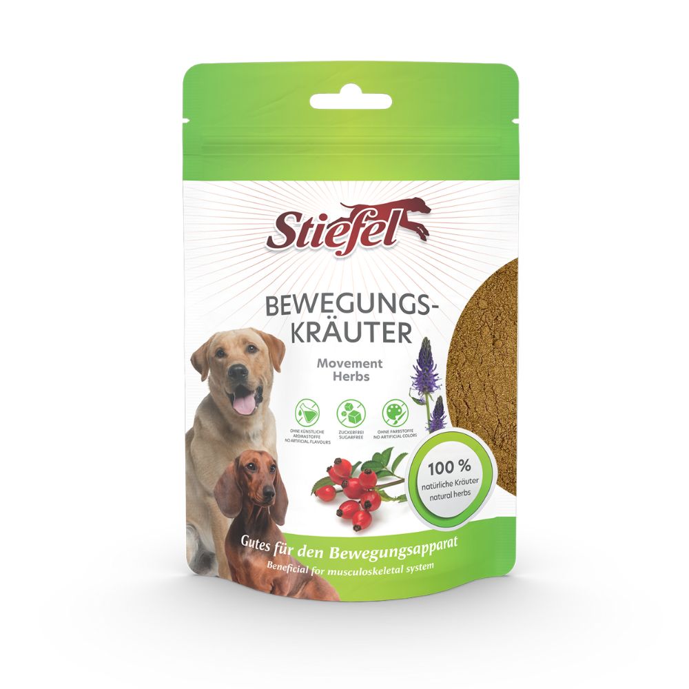 STIEFEL BEWEGUNGSKRÄUTER für Hunde