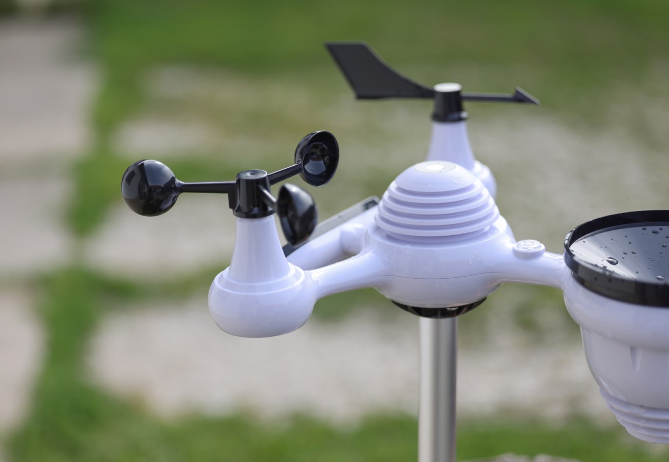 KERBL Digitale Wetterstation 7 in 1 - Wifi