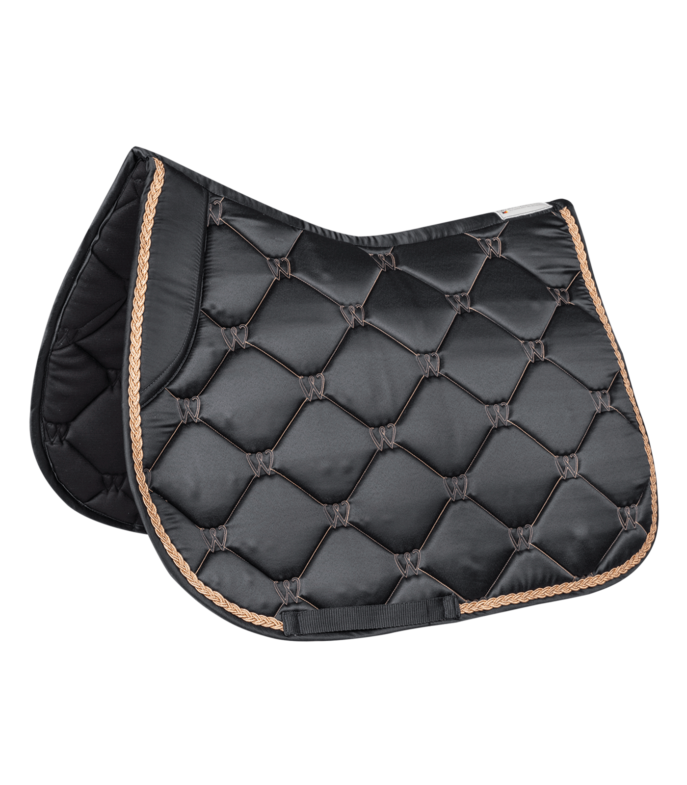 WALDHAUSEN Schabracke Valencia Vielseitigkeit, schwarz/roségold