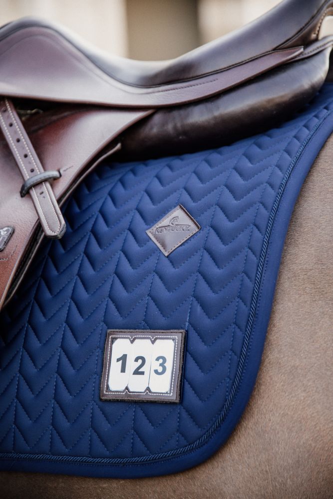 KENTUCKY® HORSEWEAR Schabracke Fishbone Competition Springen, marine