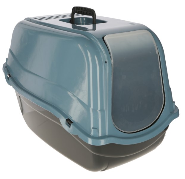 KERBL Katzentoilette Emma Eco braun/schwarz, 57x39x41 cm